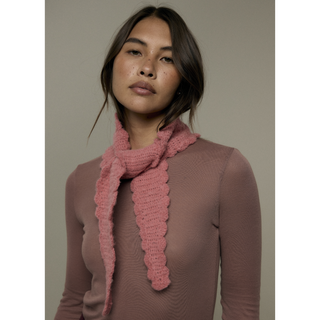 MIP134 Ornella Neckerchief in Mode at Rowan Alpaca Haze