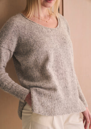 MIP1 Titchwell - Jumper in Mode at Rowan Alpaca Cotton
