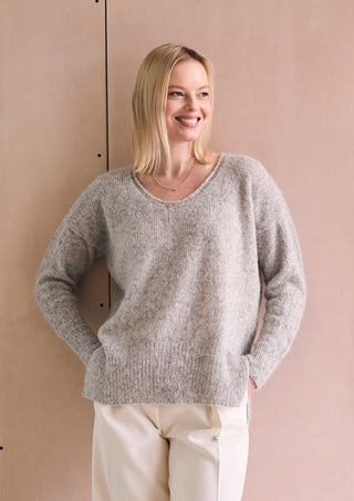 MIP1 Titchwell - Jumper in Mode at Rowan Alpaca Cotton
