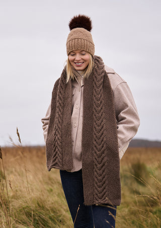 MIP21 Highoak & Isle - Hat & Scarf in Mode at Rowan Chunky Wool