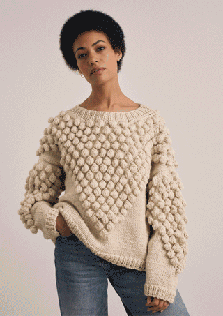 MIP23 Sheringham - Jumper in Mode at Rowan Chunky Wool
