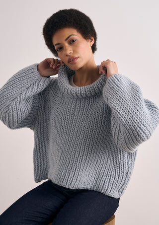 MIP25 Kessingland - Jumper in Mode at Rowan Chunky Wool