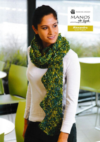 Manos Silk Blend - Alexandra Scarf by Julie Ferguson