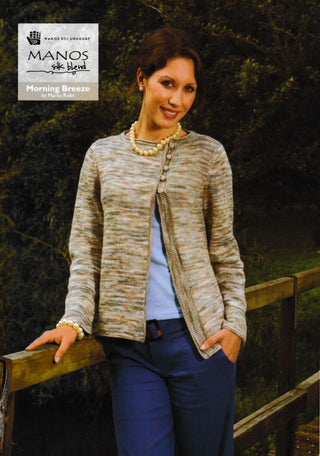 Manos Silk Blend - Morning Breeze Cardigan by Marita Rolin