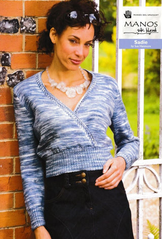 Manos Silk Blend - Sadie Cropped Jumper by Sue Hanmore