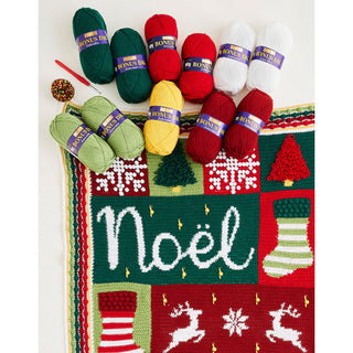 SIRDAR NORDIC NOEL BLANKET - CROCHET ALONG