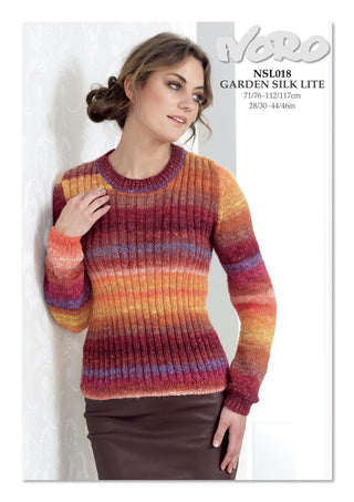 NSL018 Ladies Ribbed Jumper Garden Silk Lite