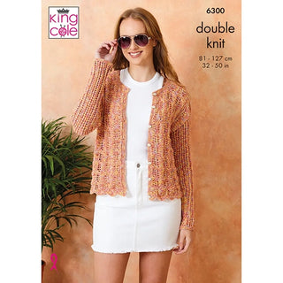 KC6300 Cardigans knitted in Cottonsoft Crystal DK
