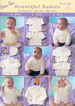 P288 Beautiful Babies 4ply, 3ply and 2ply