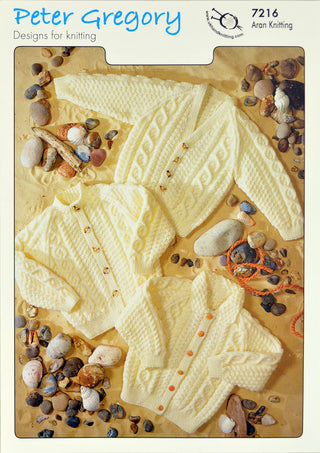 PG7216 Baby Cardigans Aran