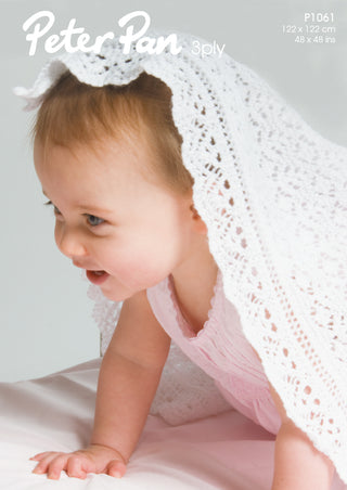 PP1061 Baby Blanket 3ply
