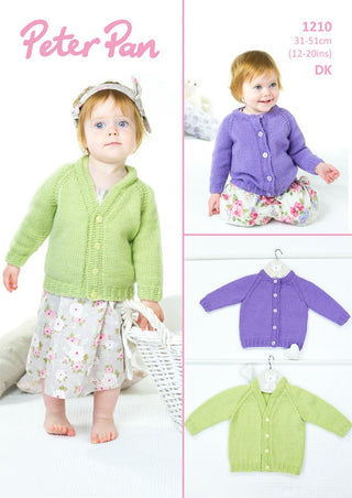 PP1210 Baby Cardigans DK