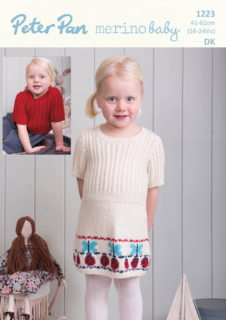 PP1223 Girls Dress and Jumper DK