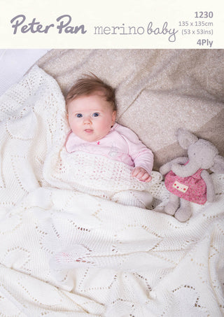 PP1230 Baby Blanket 4ply
