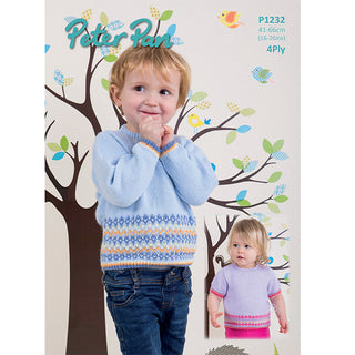 PP1232 Children's Jumper 4ply