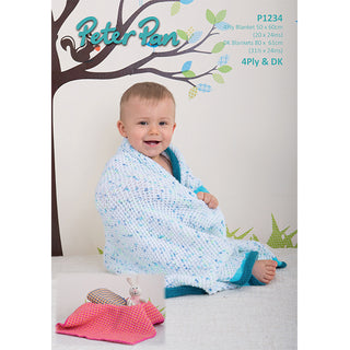 PP1234 Baby Blanket 4ply