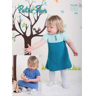 PP1235 Girls Dress DK