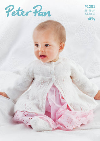 PP1251 Baby Cardigans 4ply