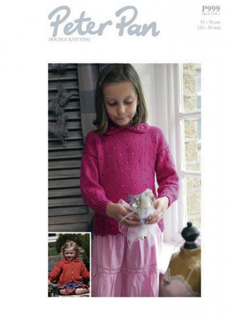 PP999 Children's Cardigan and Jumper DK