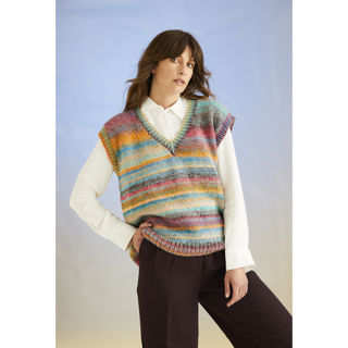 S10700 Ocean Treasure Tank in Sirdar Jewelspun with Wool Chunky