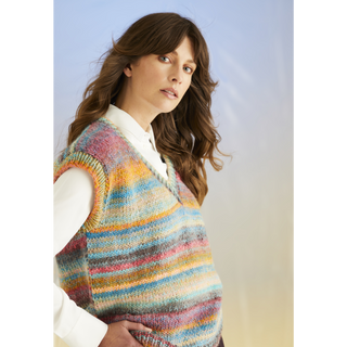 S10700 Ocean Treasure Tank in Sirdar Jewelspun with Wool Chunky