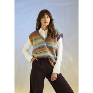 S10700 Ocean Treasure Tank in Sirdar Jewelspun with Wool Chunky