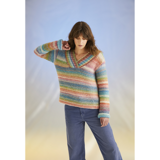 S10701 High Tide Sweater in Sirdar Jewelspun with Wool Chunky