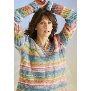 S10701 High Tide Sweater in Sirdar Jewelspun with Wool Chunky
