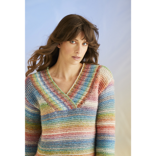 S10701 High Tide Sweater in Sirdar Jewelspun with Wool Chunky
