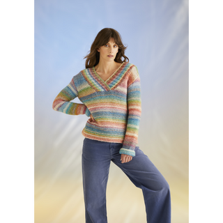 S10701 High Tide Sweater in Sirdar Jewelspun with Wool Chunky