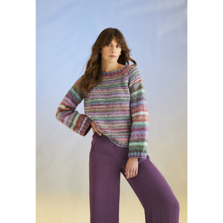 S10702 Whirlpool Sweater in Sirdar Jewelspun with Wool Chunky