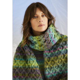 S10706 Kelp Sweater & Scarf in Sirdar Jewelspun with Wool Chunky