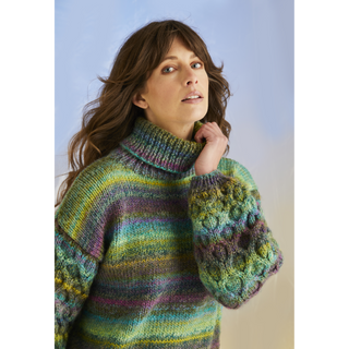S10706 Kelp Sweater & Scarf in Sirdar Jewelspun with Wool Chunky
