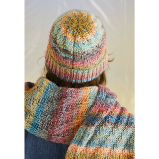 S10710 Sea Breeze Hat & Scarf in Sirdar Jewelspun with Wool Chunky