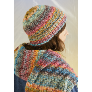 S10710 Sea Breeze Hat & Scarf in Sirdar Jewelspun with Wool Chunky