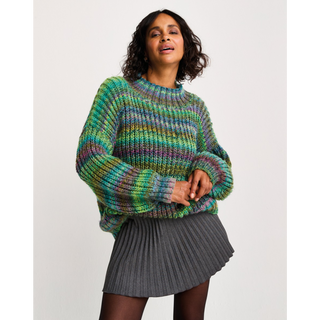 S10800 Semi-Precious Sweater in Sirdar Jewelspun with Wool Chunky