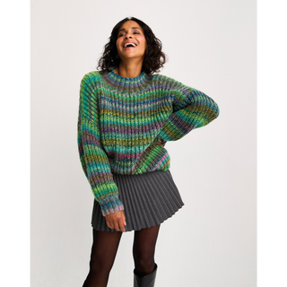 S10800 Semi-Precious Sweater in Sirdar Jewelspun with Wool Chunky