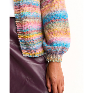 S10801 Healing Crystal Cardigan in Sirdar Jewelspun with Wool Chunky