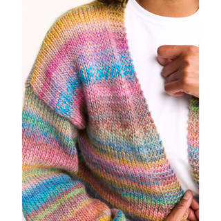 S10801 Healing Crystal Cardigan in Sirdar Jewelspun with Wool Chunky