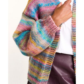S10801 Healing Crystal Cardigan in Sirdar Jewelspun with Wool Chunky