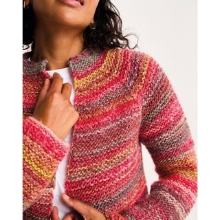 S10803 Real Gem Jacket in Sirdar Jewelspun with Wool Chunky