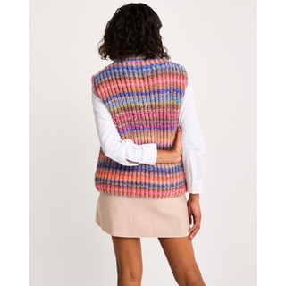 S10804 Beneath the Surface Vest in Sirdar Jewelspun with Wool Chunky