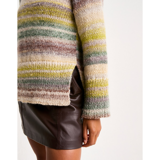 S10805 Set-in Stone Sweater in Sirdar Jewelspun with Wool Chunky