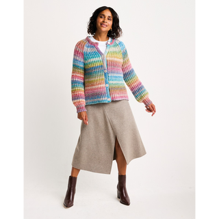 S10806 Metamorphic Cardigan in Sirdar Jewelspun with Wool Chunky