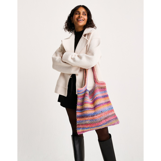 S10810 Crystal Crochet Bag in Sirdar Jewelspun with Wool Chunky