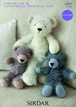 S2457 Bear Toys in Sirdar Ophelia and Hayfield Bonus DK