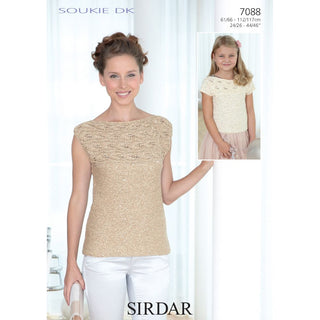 S7088 Tops for Women and Girls in Soukie DK