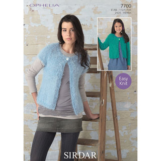 S7700 Cardigans for Women and Girls in Sirdar Ophelia