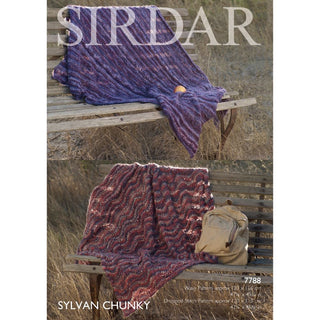 S7788 Throws in Sirdar Sylvan Chunky