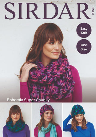 S8156 Accessories in Sirdar Bohemia Super Chunky